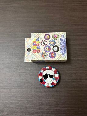 The Amazing Digital Circus Stained Glass Blind Box Enamel Pin - Gangle
